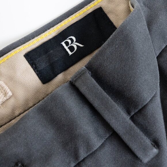 Banana Republic Rapid Movement Chino Slim 32x29 *Hemmed Anthracite Gray - Picture 12 of 15